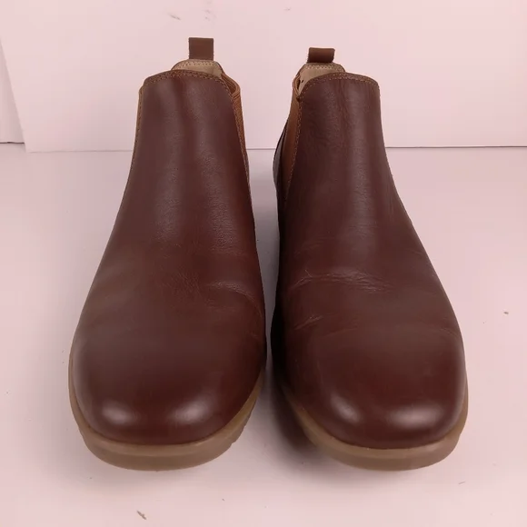 Dansko Louisa Chelsea Boots Brown Burnished Calf Leather Womens EU 41 US 10.5-11 - Picture 3 of 8